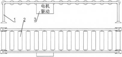 双链轮托辗输送线组成图