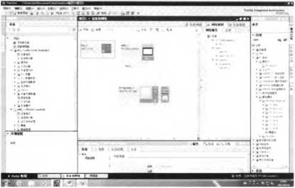 多功能茶叶包装机控制系统网络组态图