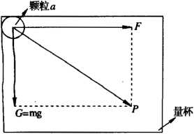 颗粒a的受力图