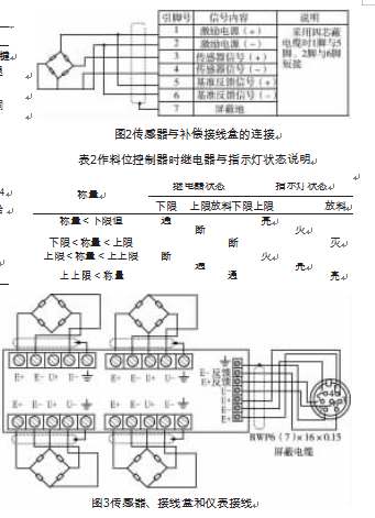 传感器插座接线图