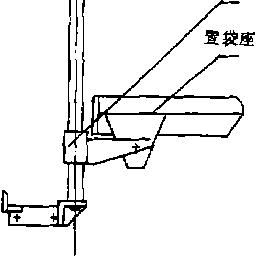 水泥包装机自动定量装置安装置袋架图