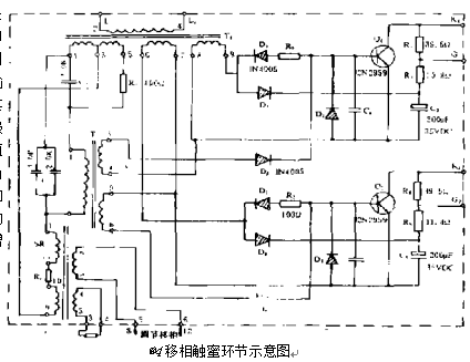 怡=移相触蜜环节示意图