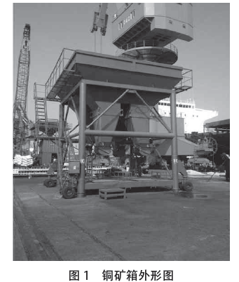 铜矿箱外形图