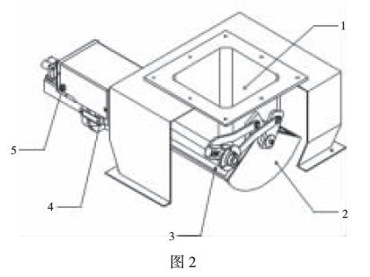 定量包装电子秤实用新型总体示意图