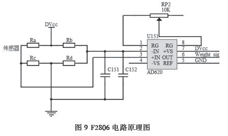 称重传感器电路原理图