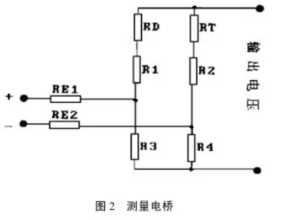 称重传感器测量电桥图